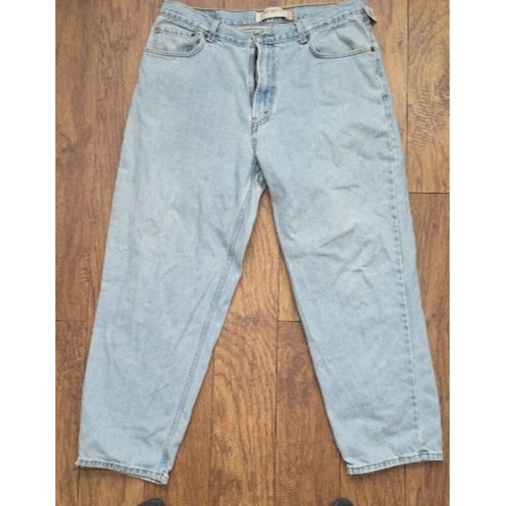 Levi’s 560 Comfort Fit Jeans Light Wash Blue Men’s 36x29 Baggy Tapered Skate Y2K